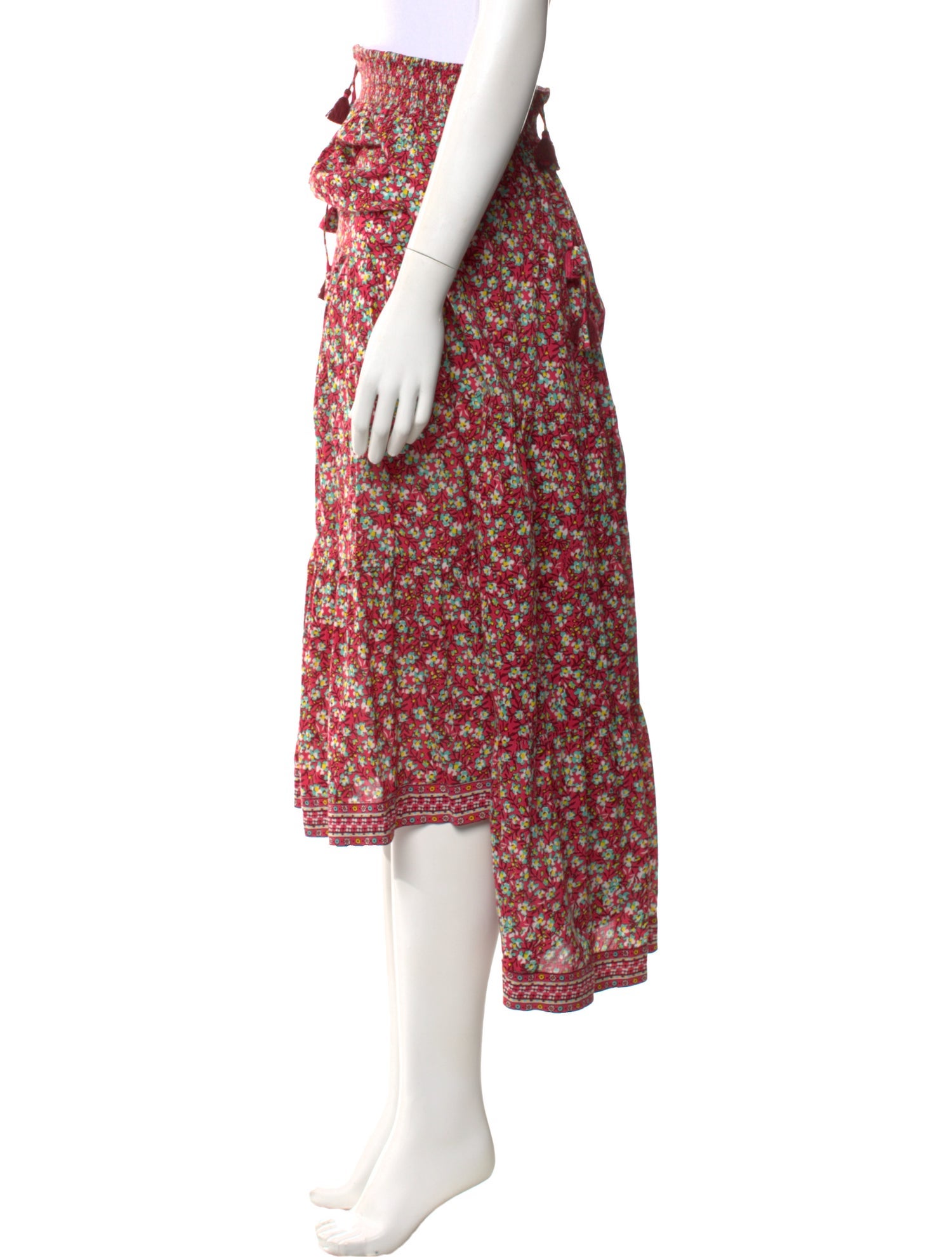 Poupette St Barth Printed Wide Leg Pants