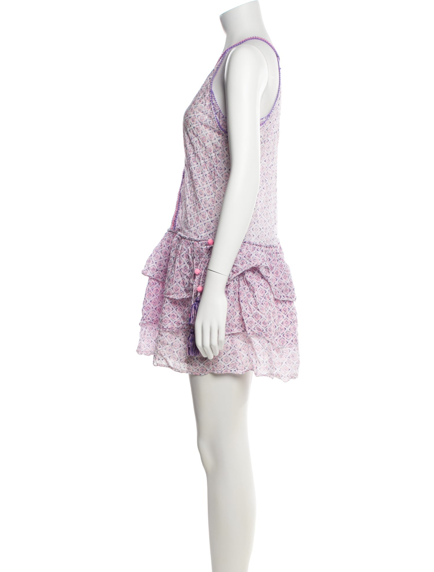 Poupette St Barth Floral Print Mini Dress