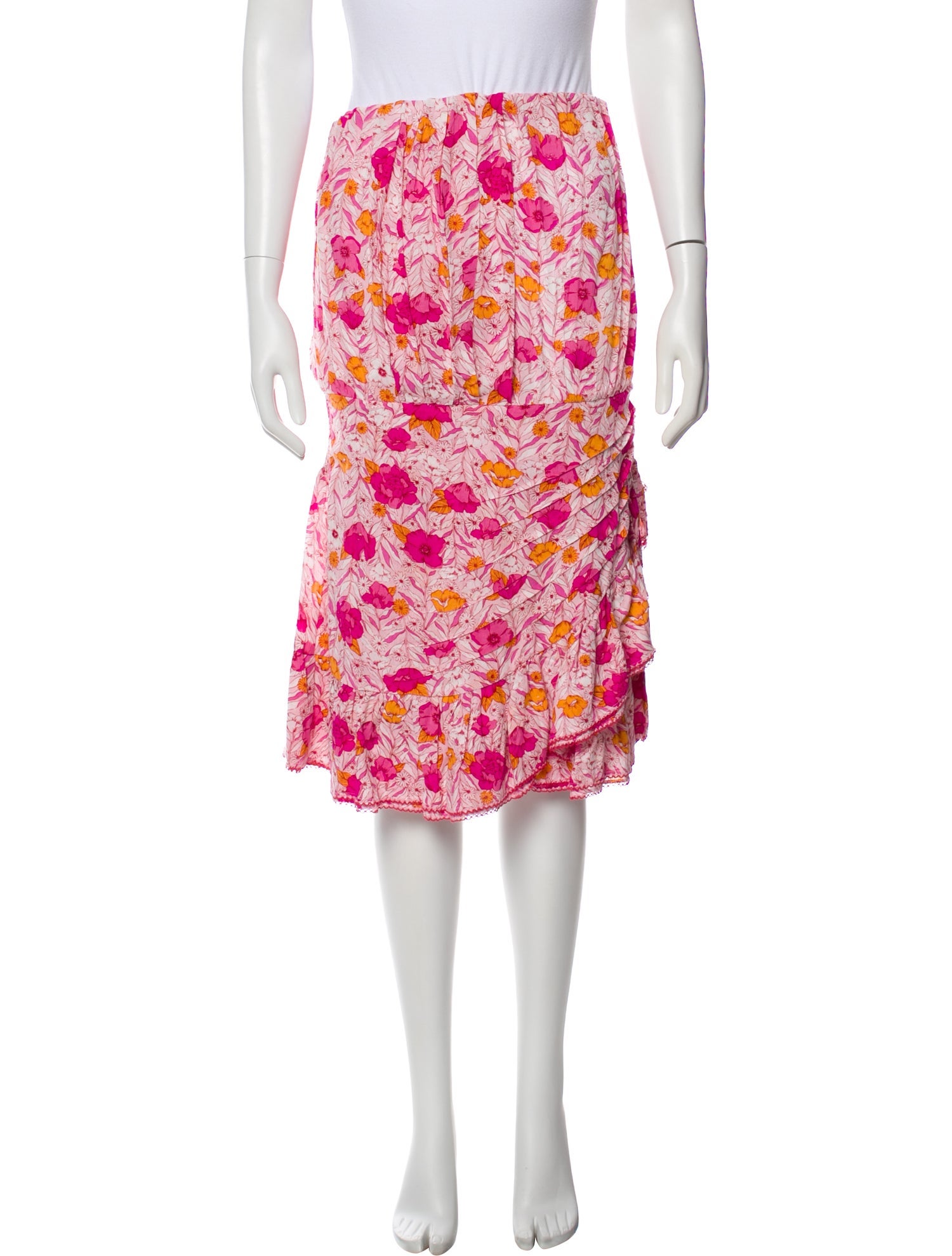 Poupette St Barth Floral Print Mini Dress w/ Tags