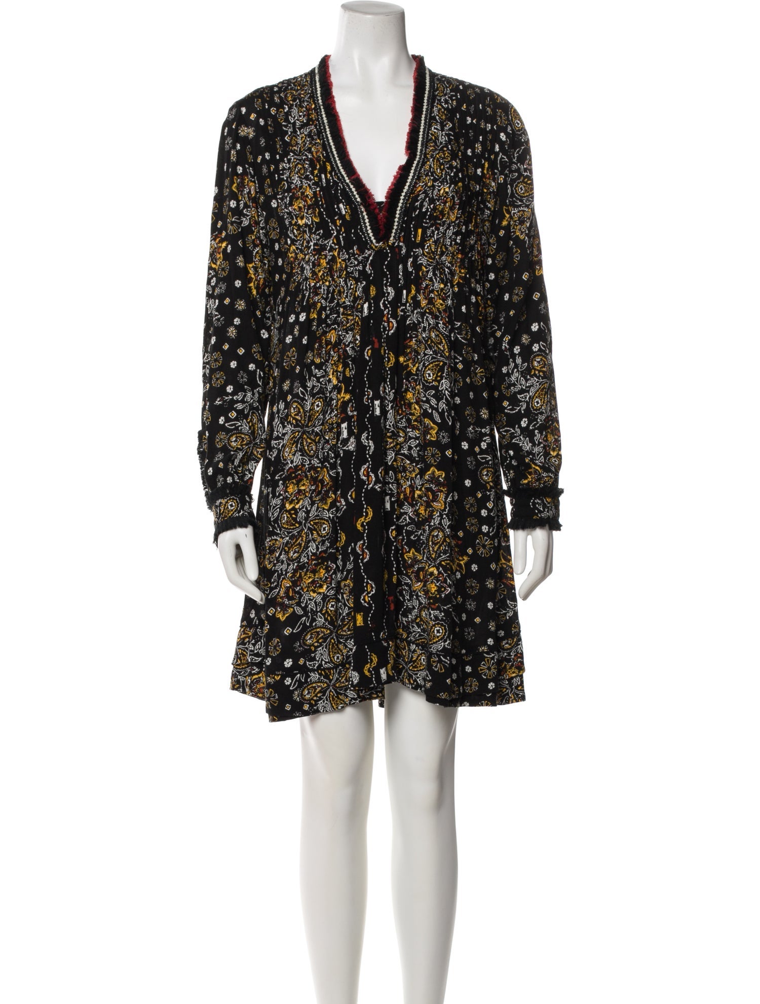 Poupette St Barth Printed Mini Dress