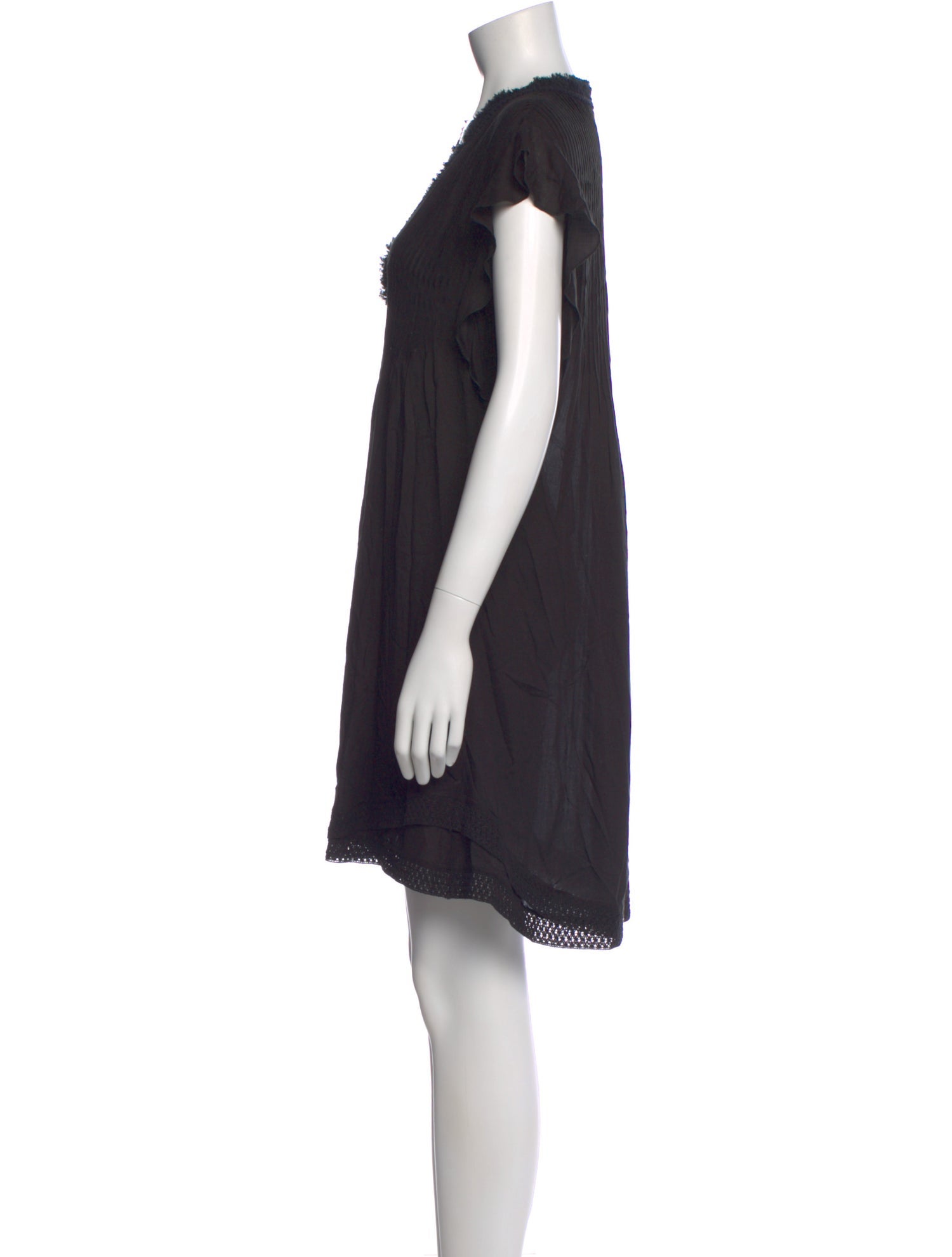 Poupette St Barth V-Neck Mini Dress