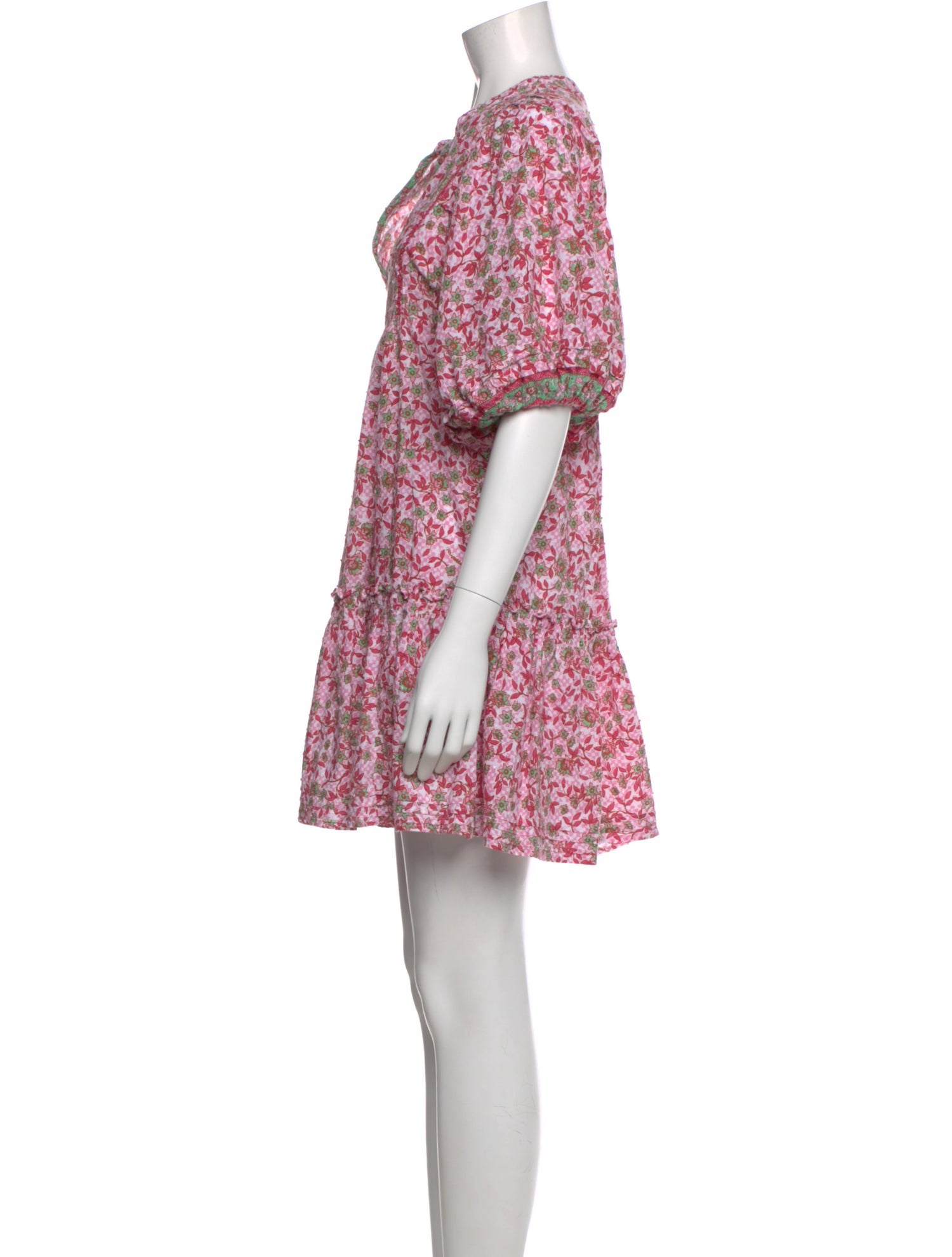 Poupette St Barth Floral Print Mini Dress