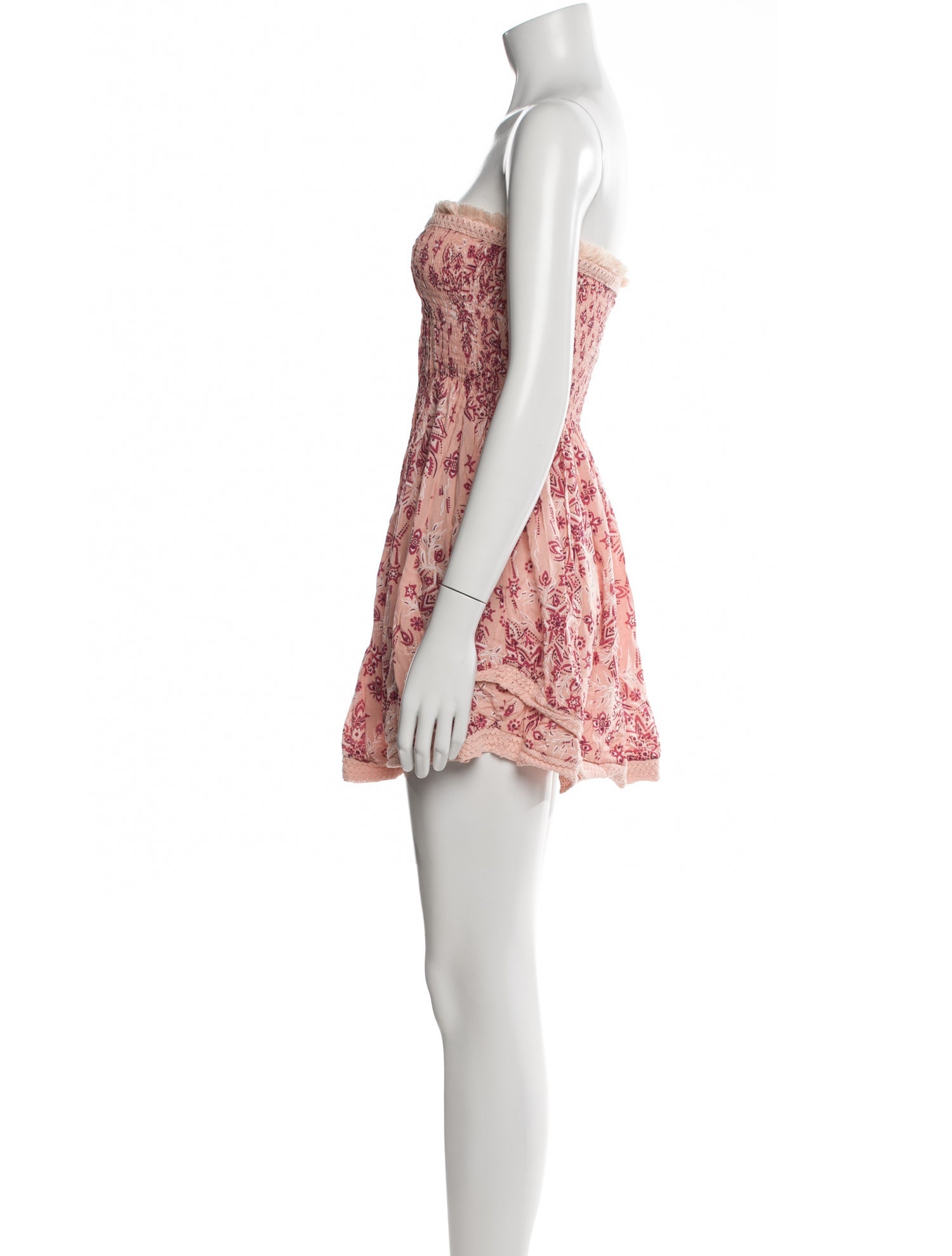 Poupette St Barth Printed Mini Dress