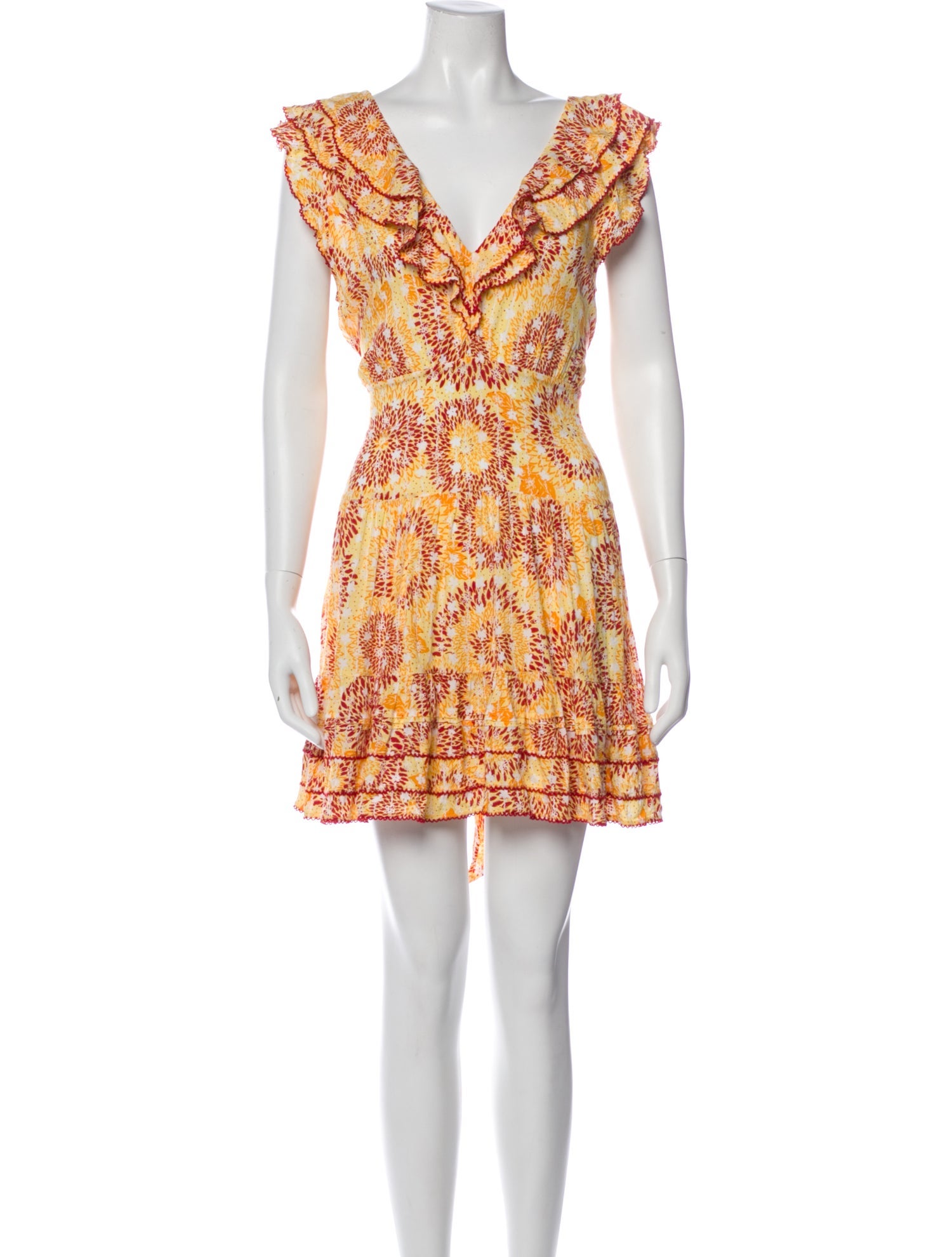 Poupette St Barth Printed Mini Dress