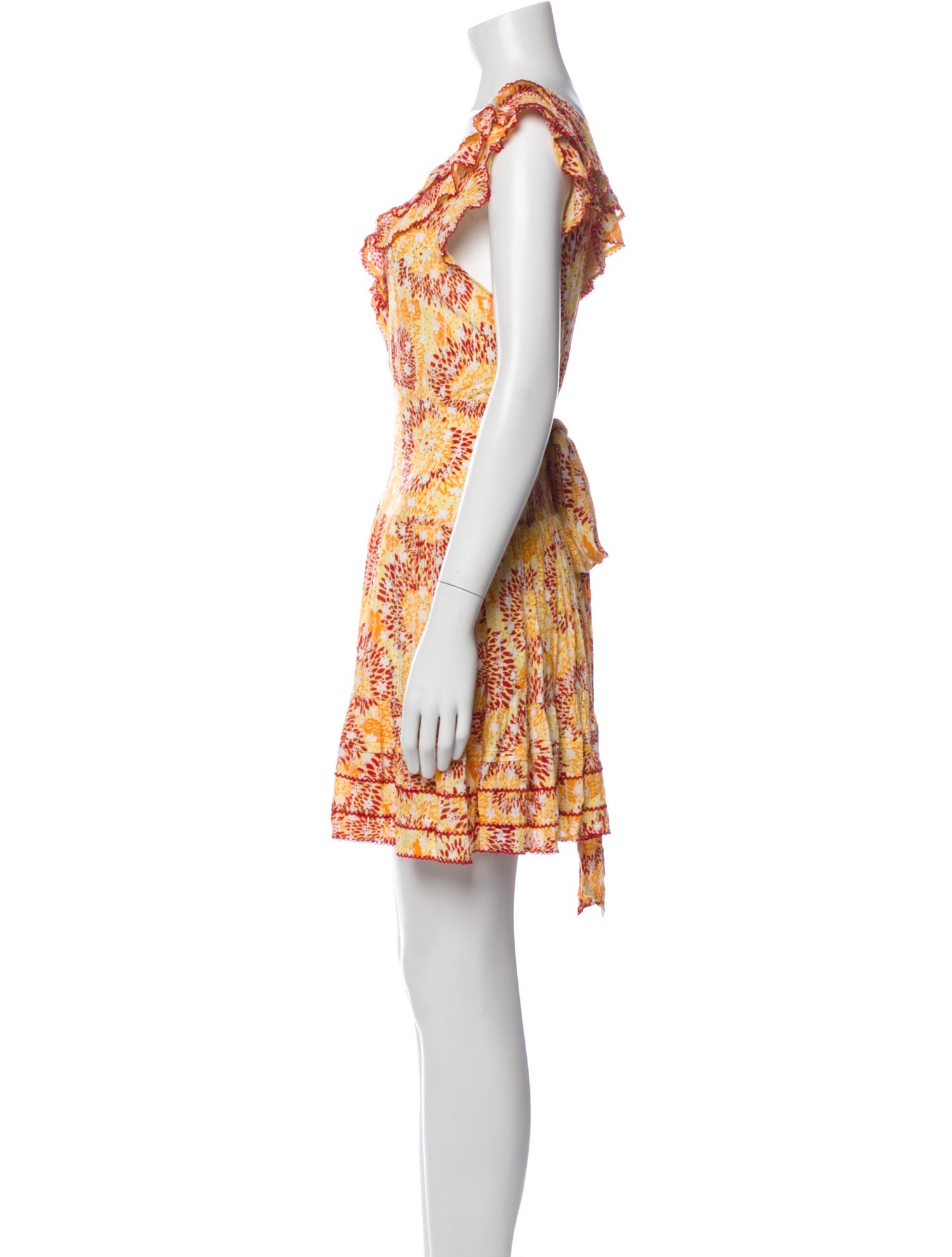 Poupette St Barth Printed Mini Dress