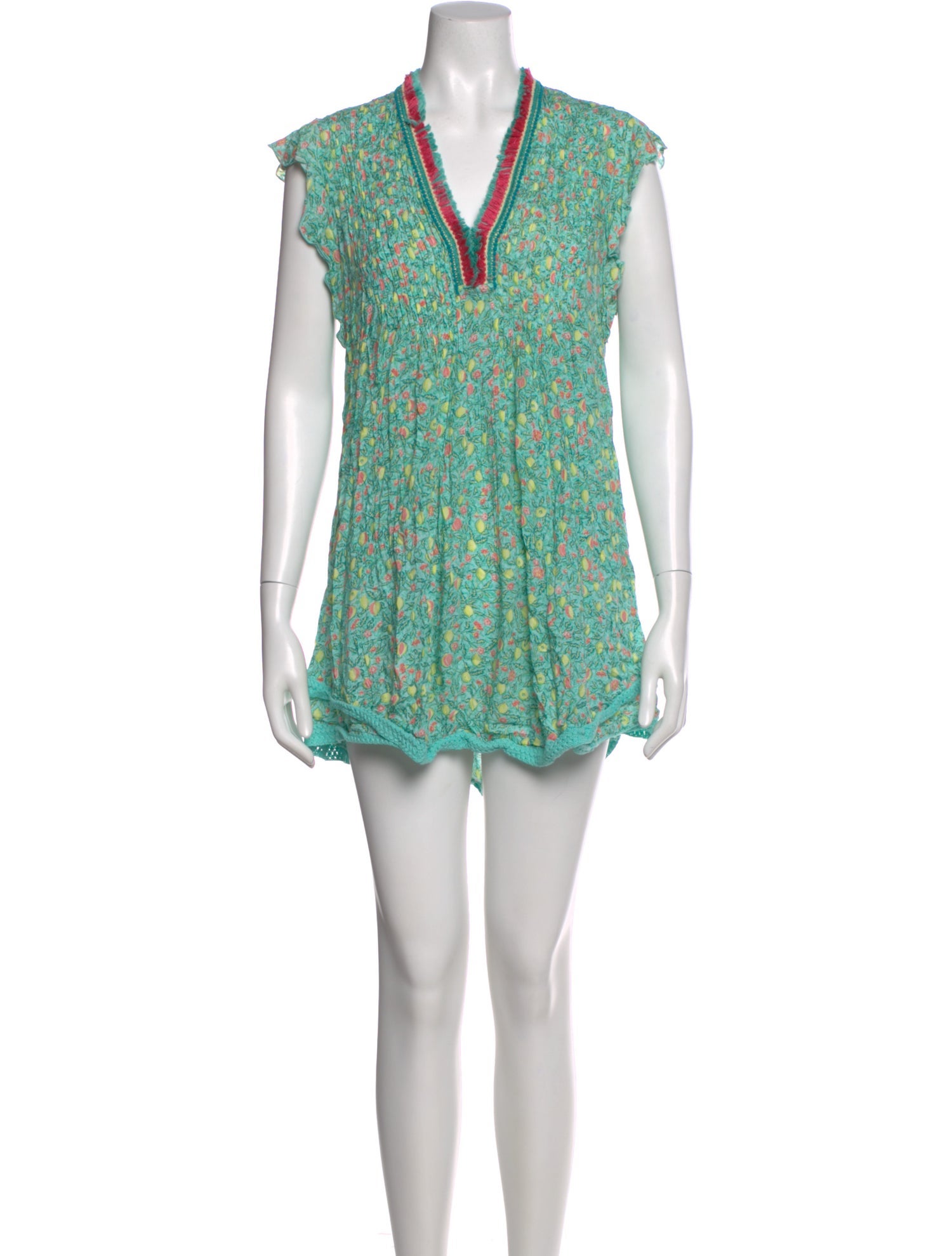 Poupette St Barth Printed Mini Dress