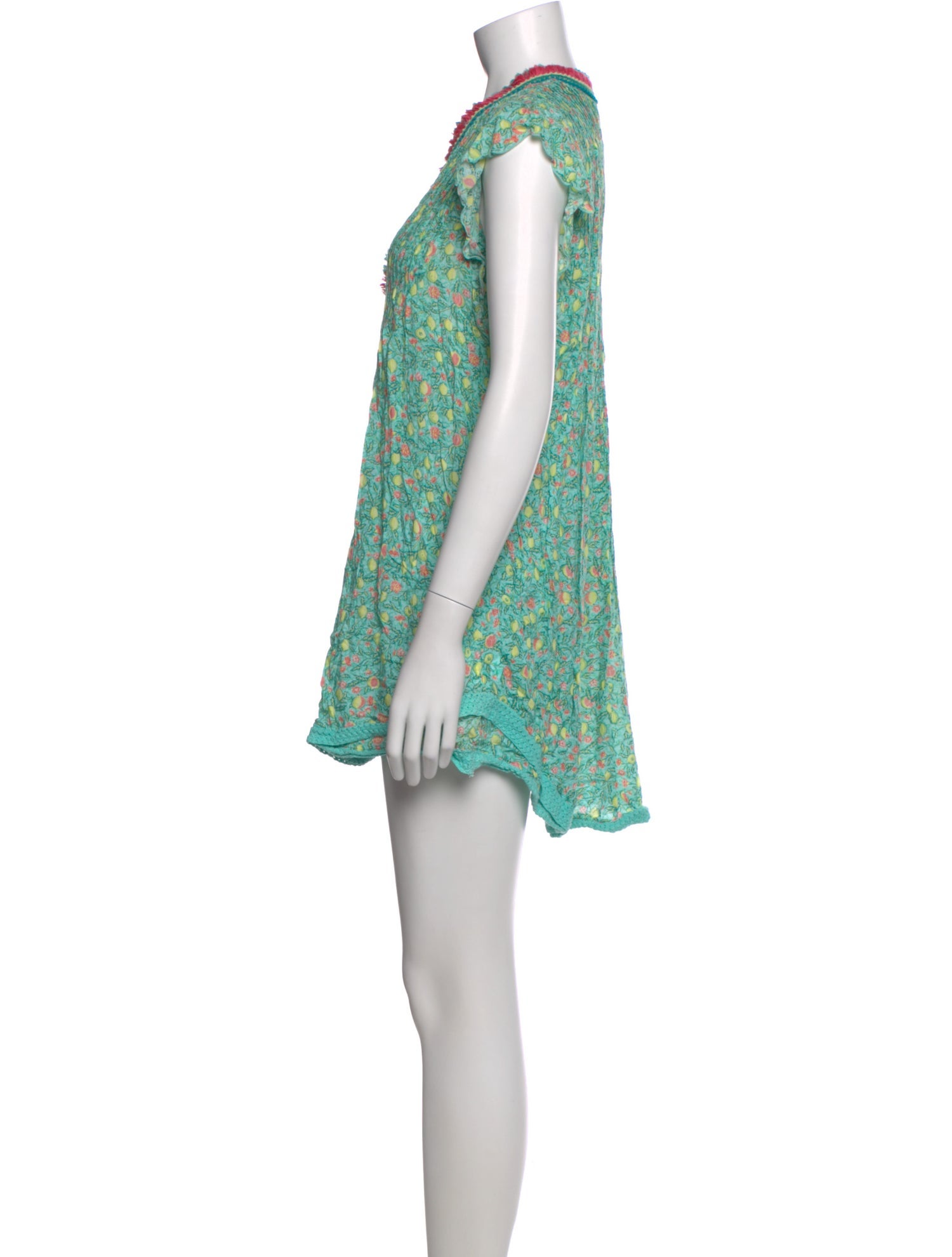 Poupette St Barth Printed Mini Dress