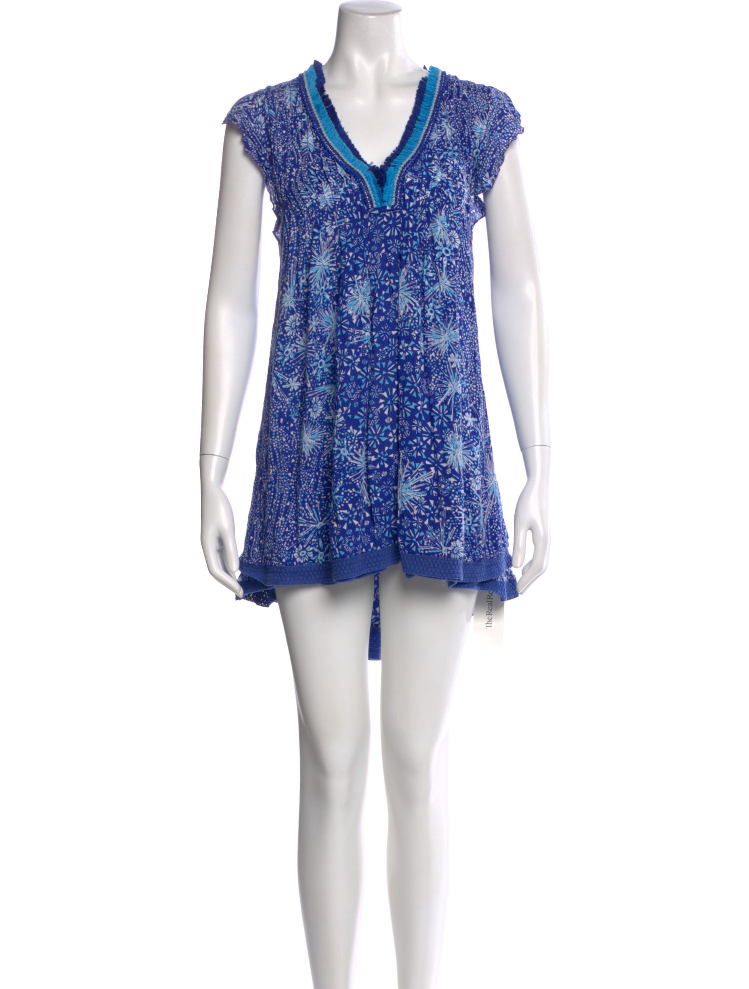 Poupette St Barth Printed Mini Dress