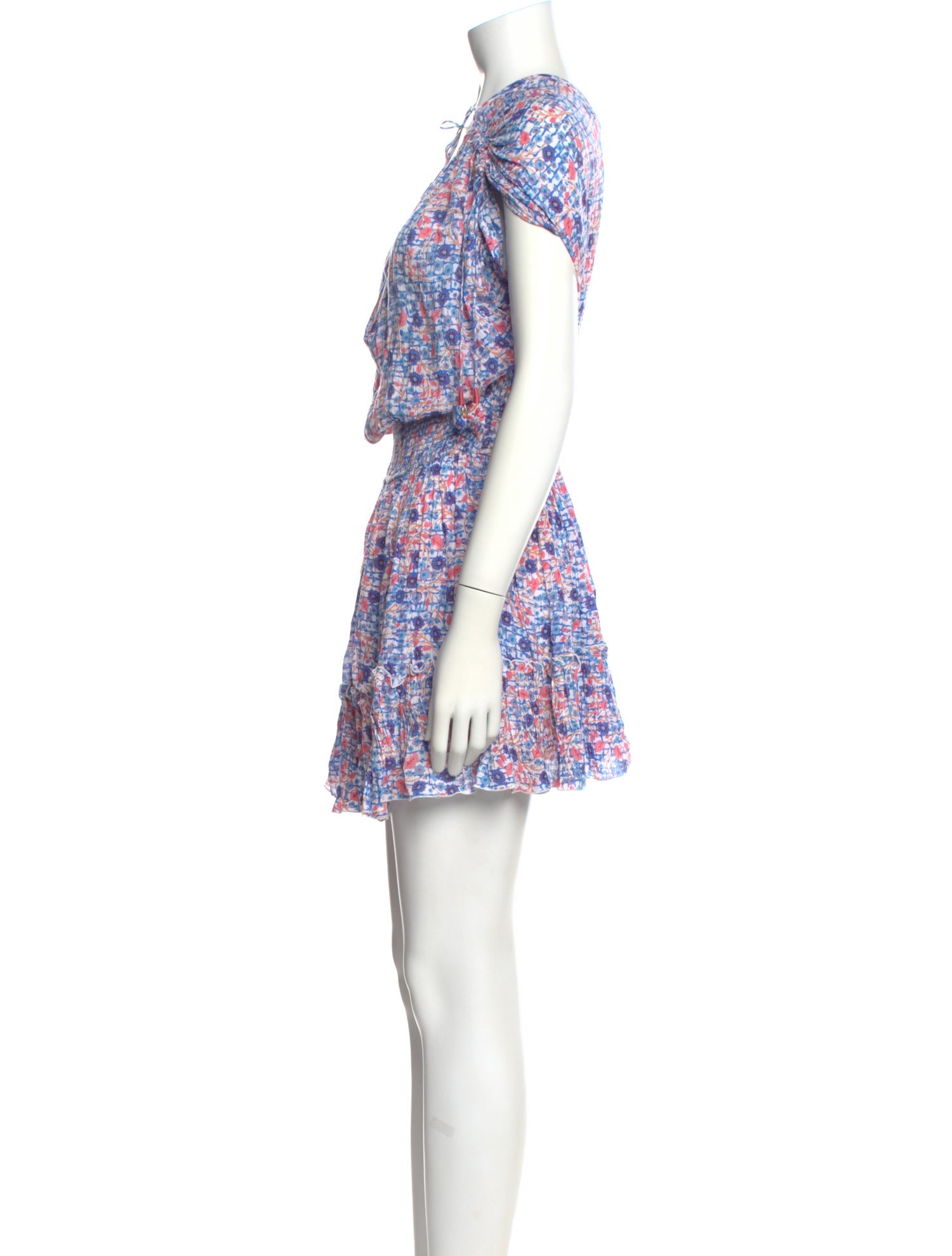 Poupette St Barth Floral Print Mini Dress