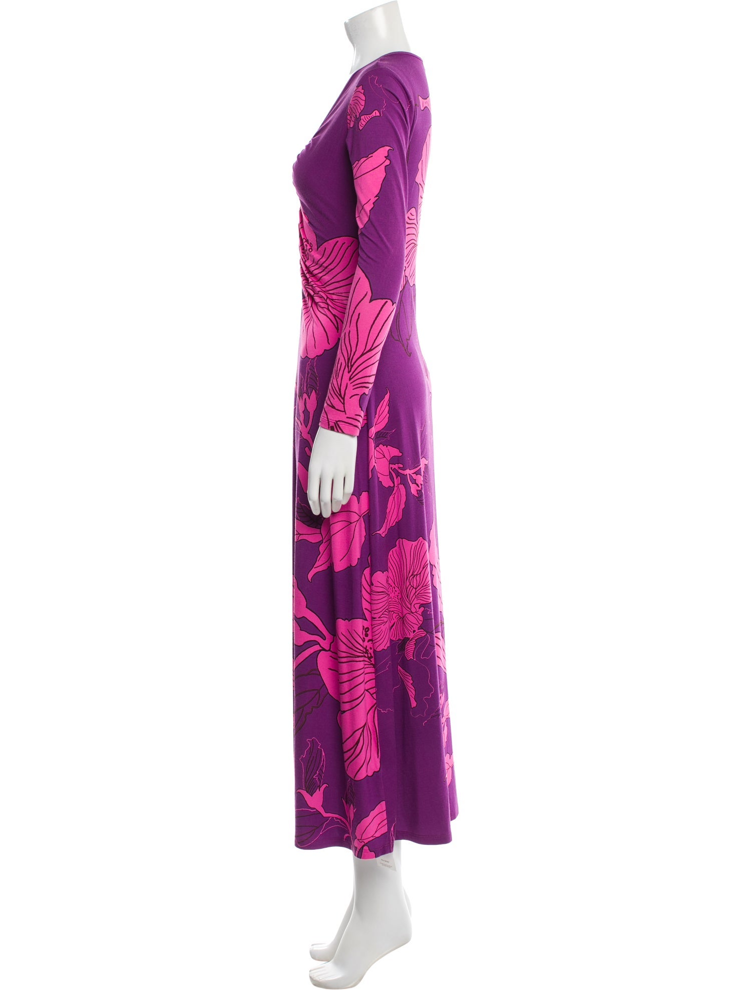 Poupette St Barth Floral Print Long Dress