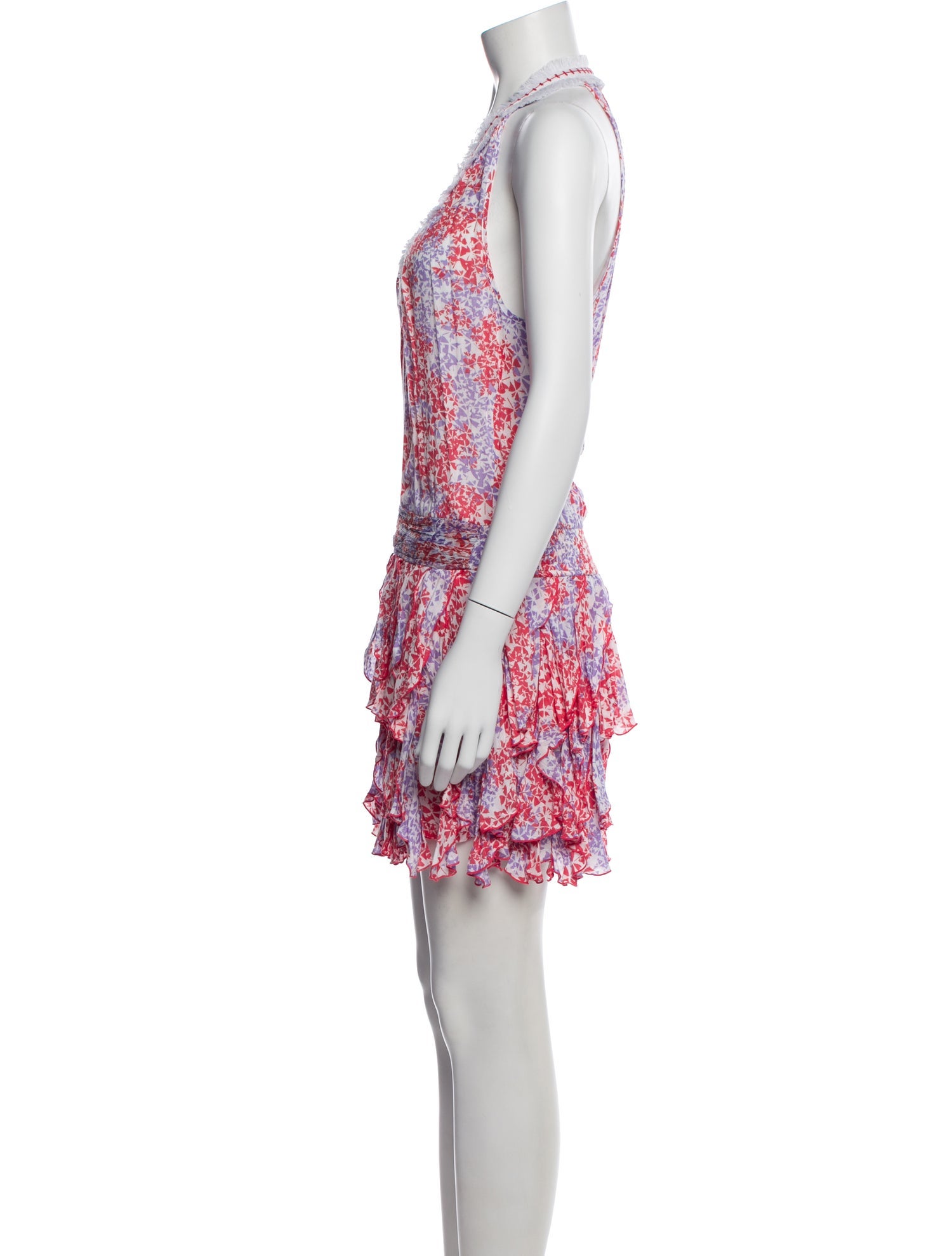 Poupette St Barth Printed Mini Dress