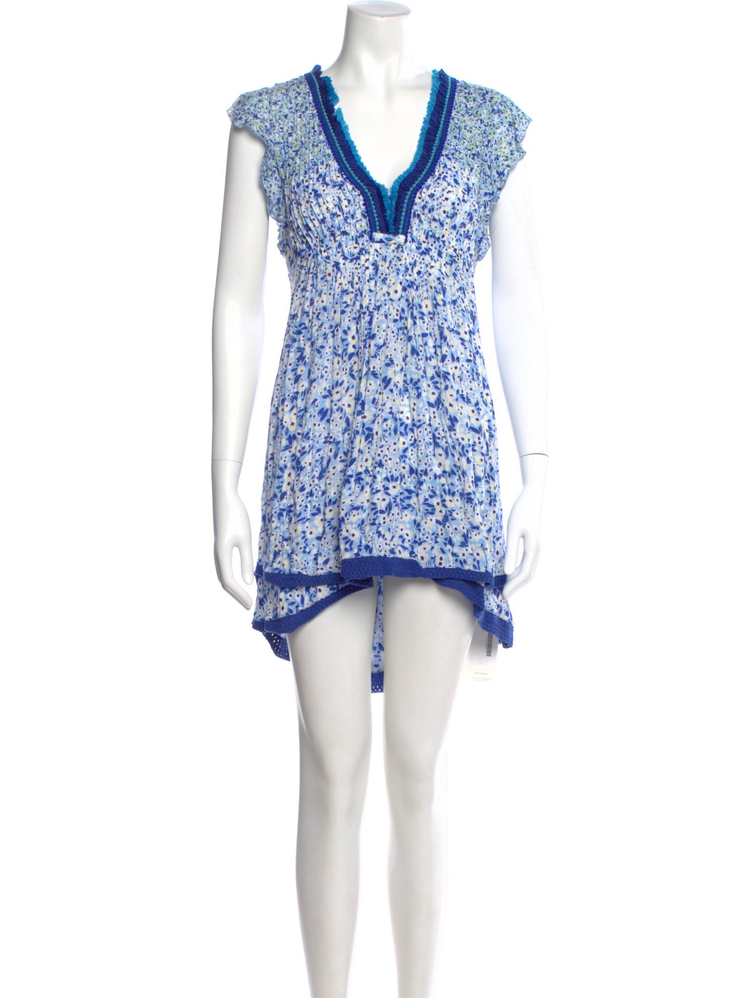 Poupette St Barth Floral Print Mini Dress