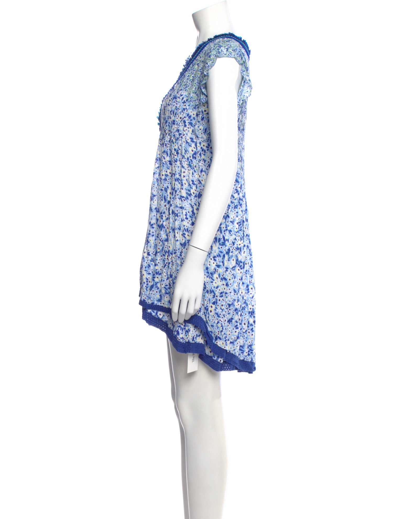 Poupette St Barth Floral Print Mini Dress