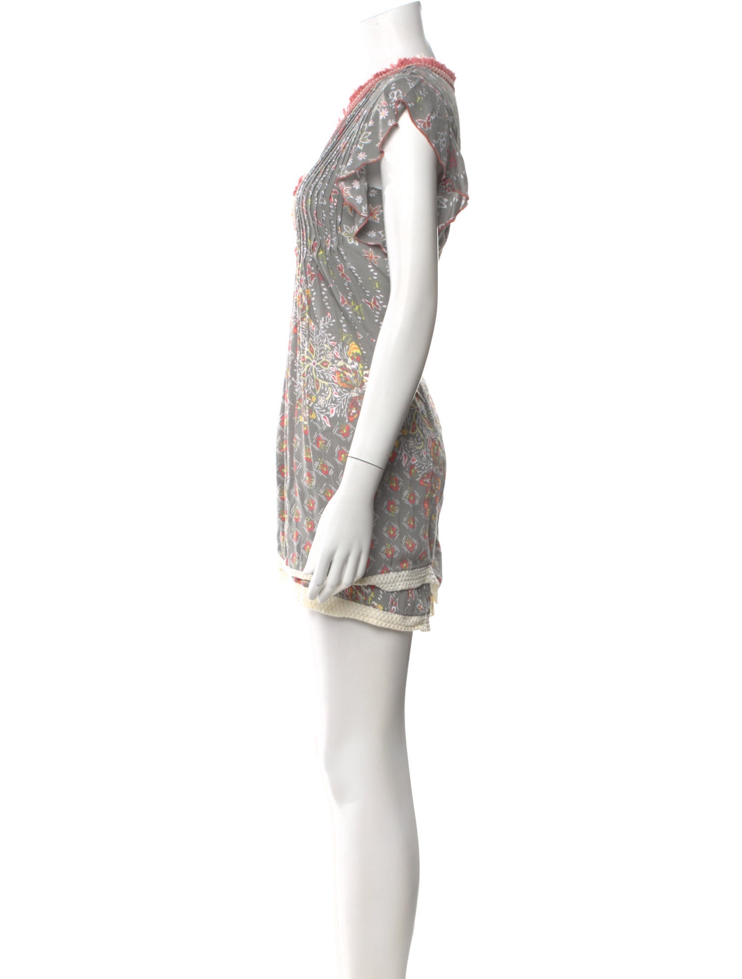 Poupette St Barth Printed Mini Dress