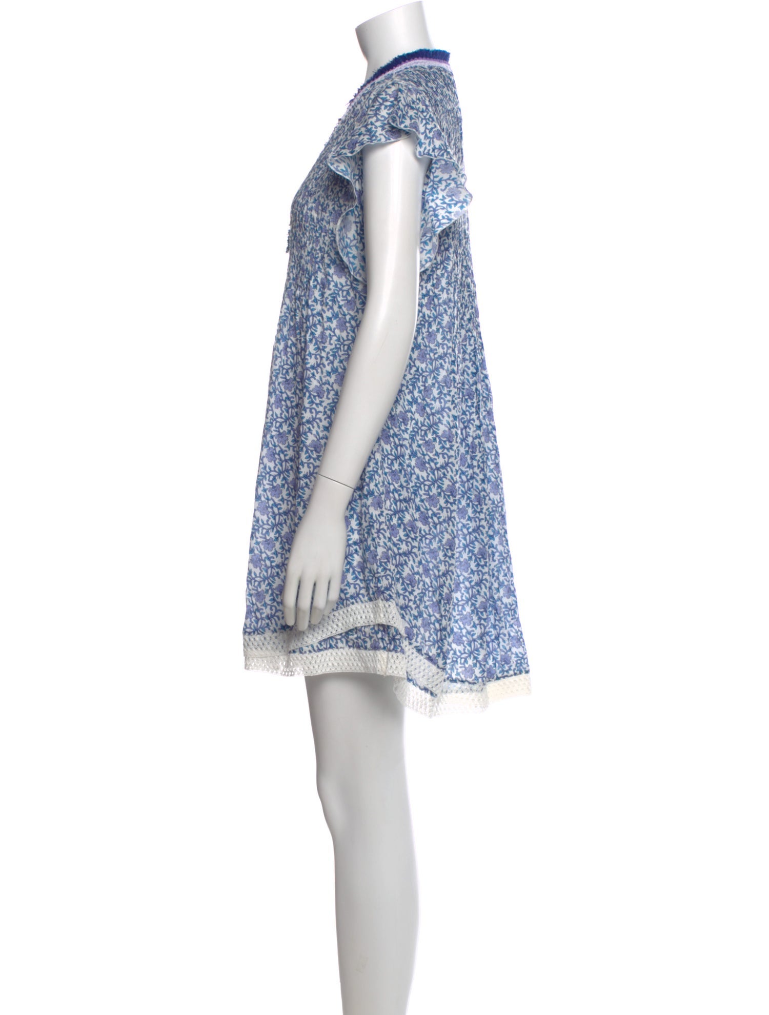 Poupette St Barth Printed Mini Dress