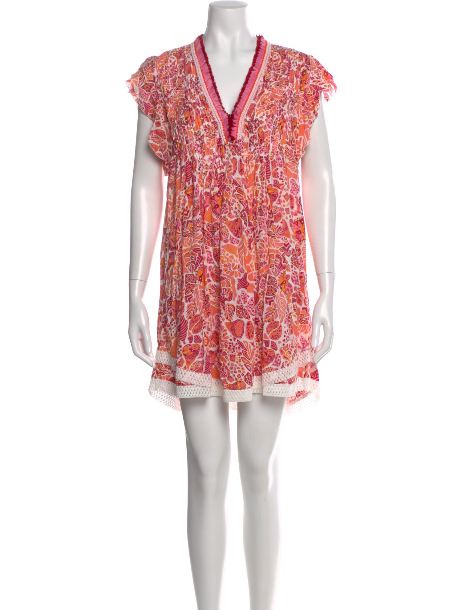 Poupette St Barth Printed Mini Dress