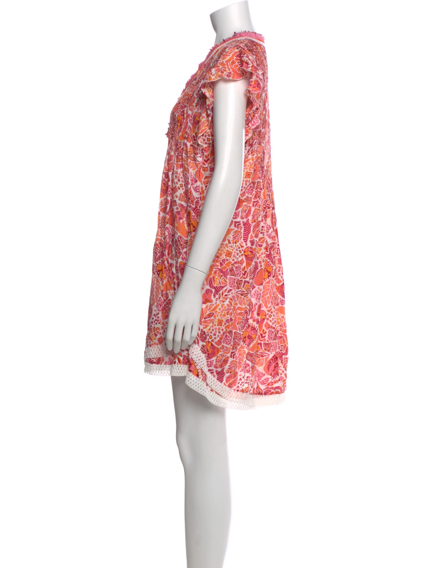 Poupette St Barth Printed Mini Dress