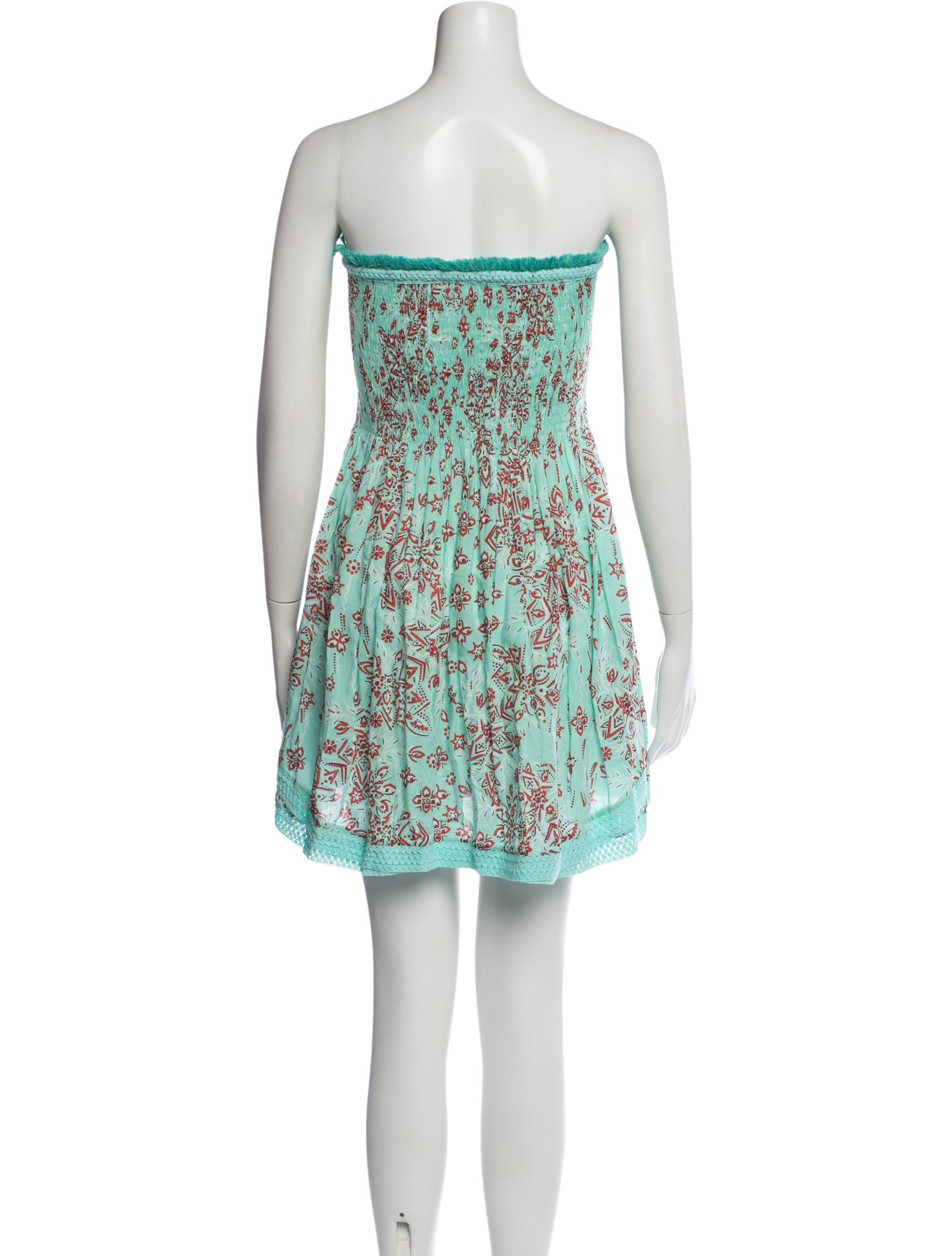 poupette st barth strapless dress Claire in Blue Hortensia Bandeau Dress Christine | Black