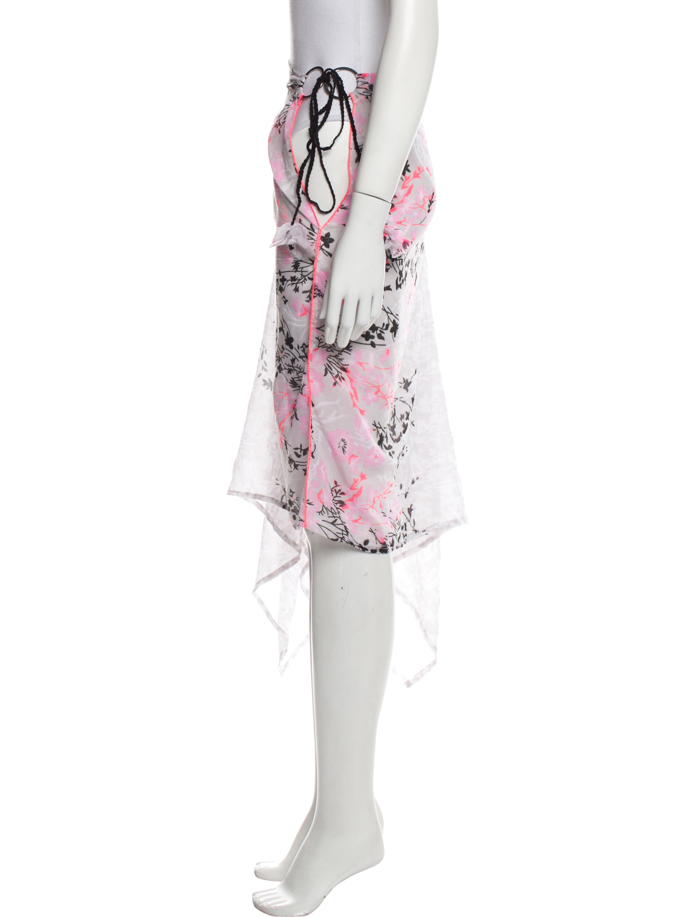 Pop Saint Barth Floral Print Mini Dress