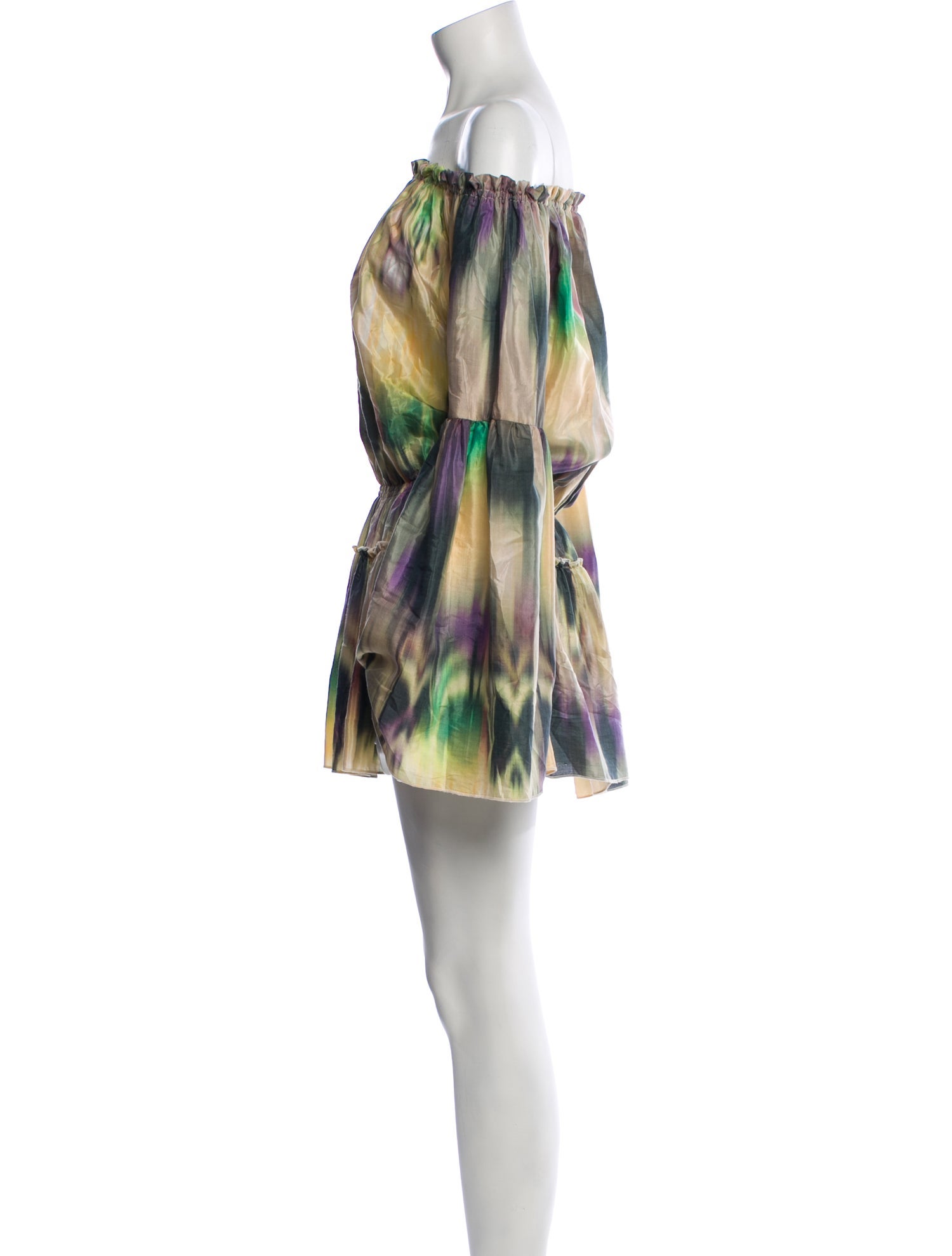 Pop Saint Barth Printed Mini Dress