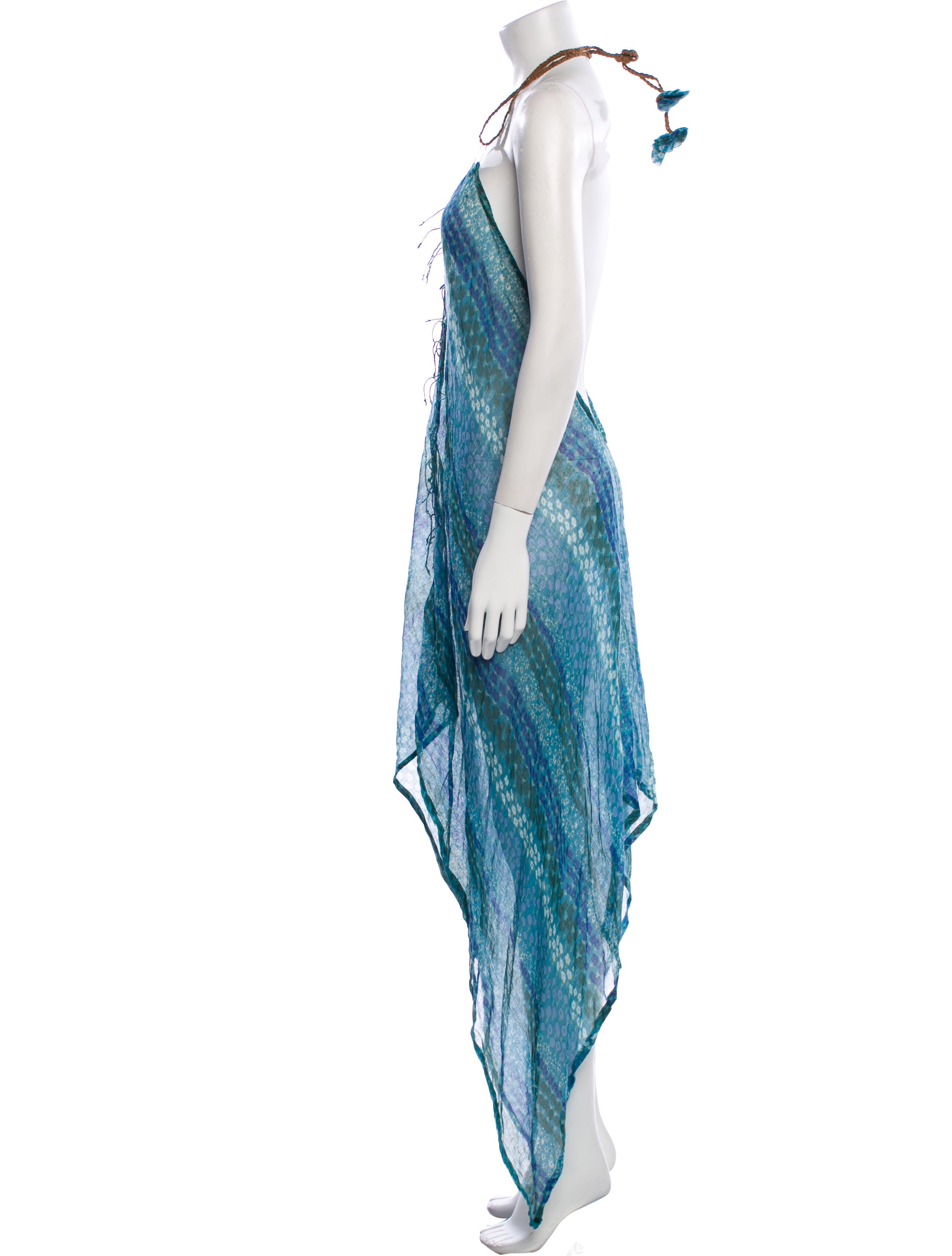 Pop Saint Barth Raw-Edge Trim Cover-Up