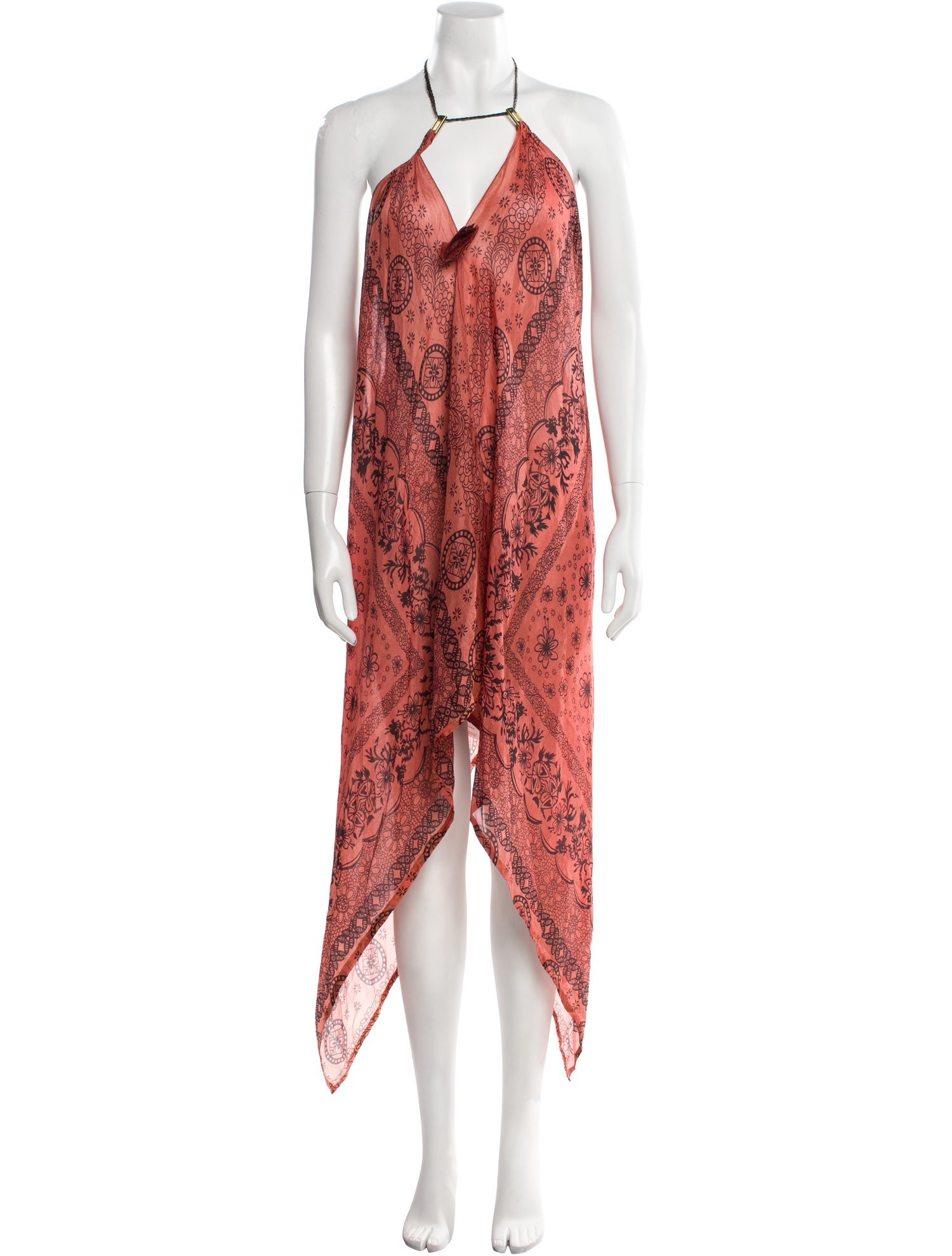 Pop Saint Barth Silk Printed Lounge Set