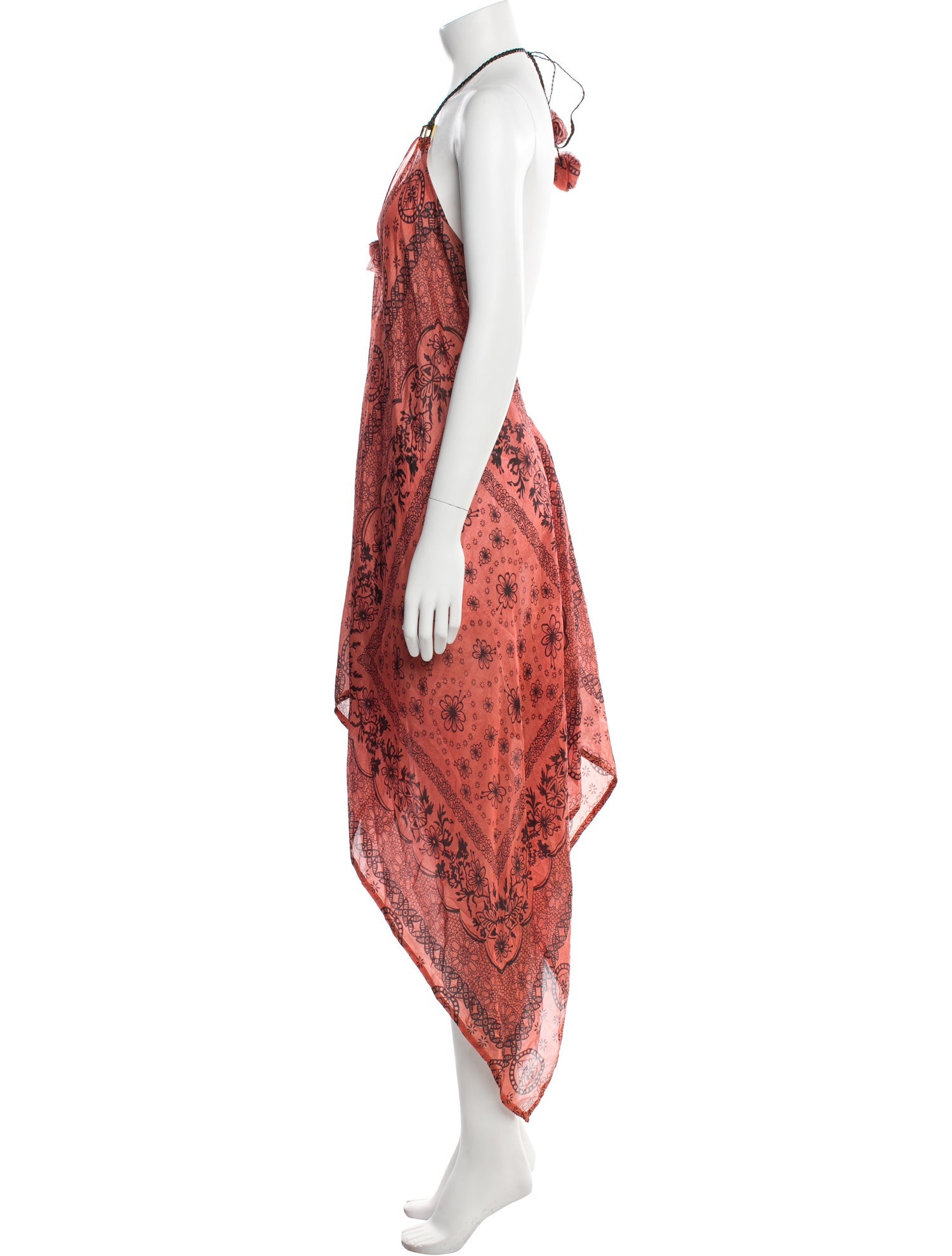 Pop Saint Barth Silk Printed Lounge Set