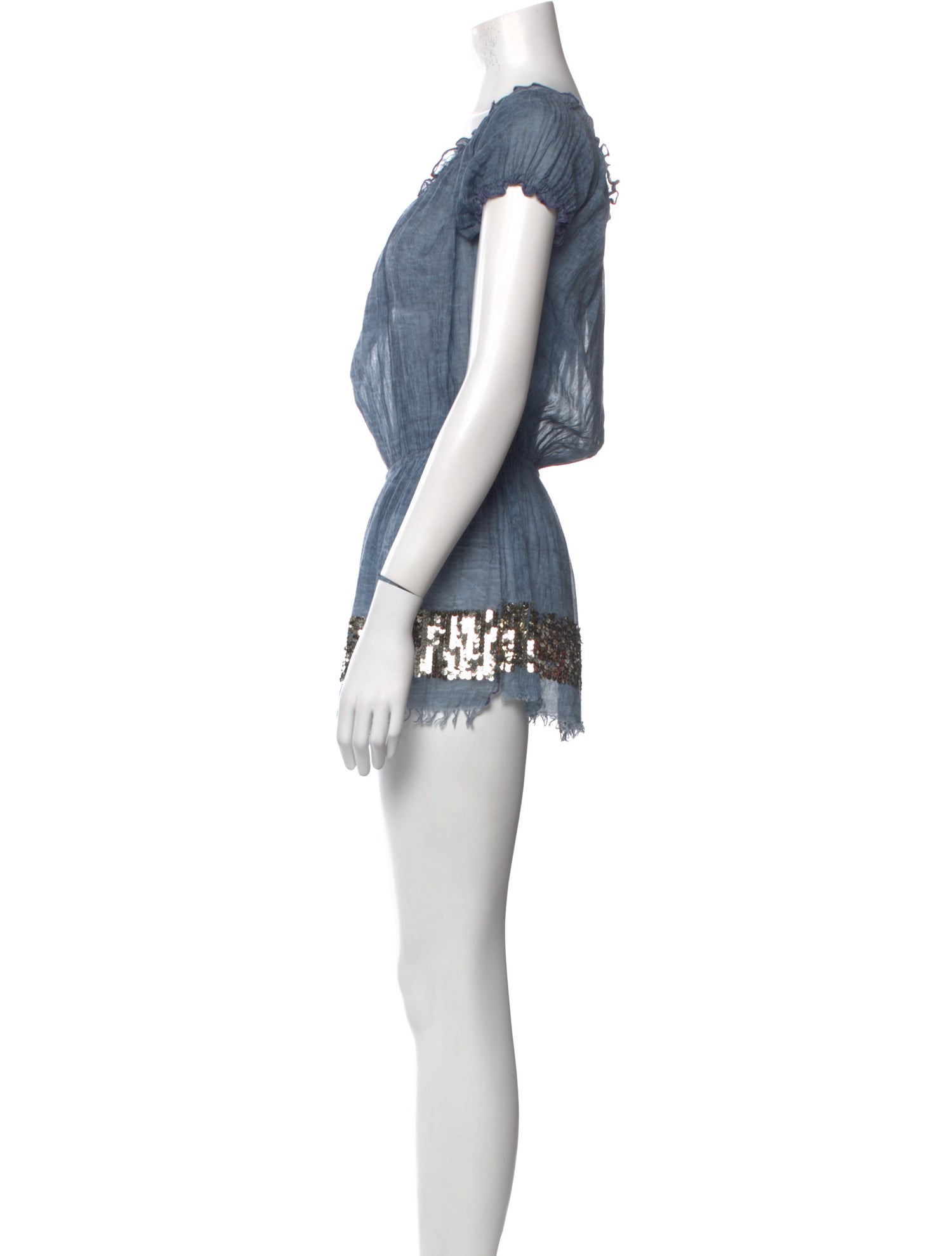 Pop Saint Barth Tie-Dye Print Mini Dress