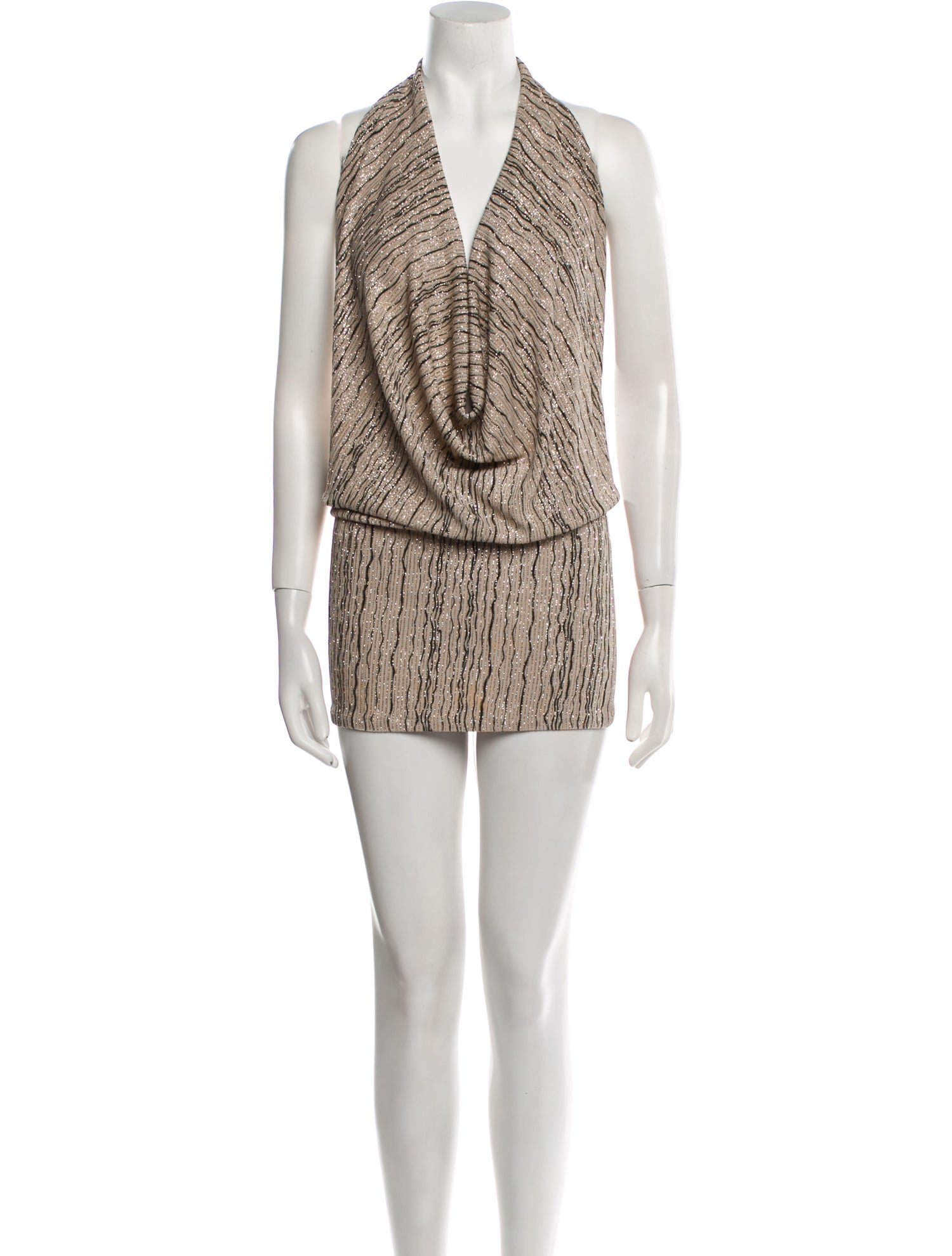 Pop Saint Barth Printed Mini Dress