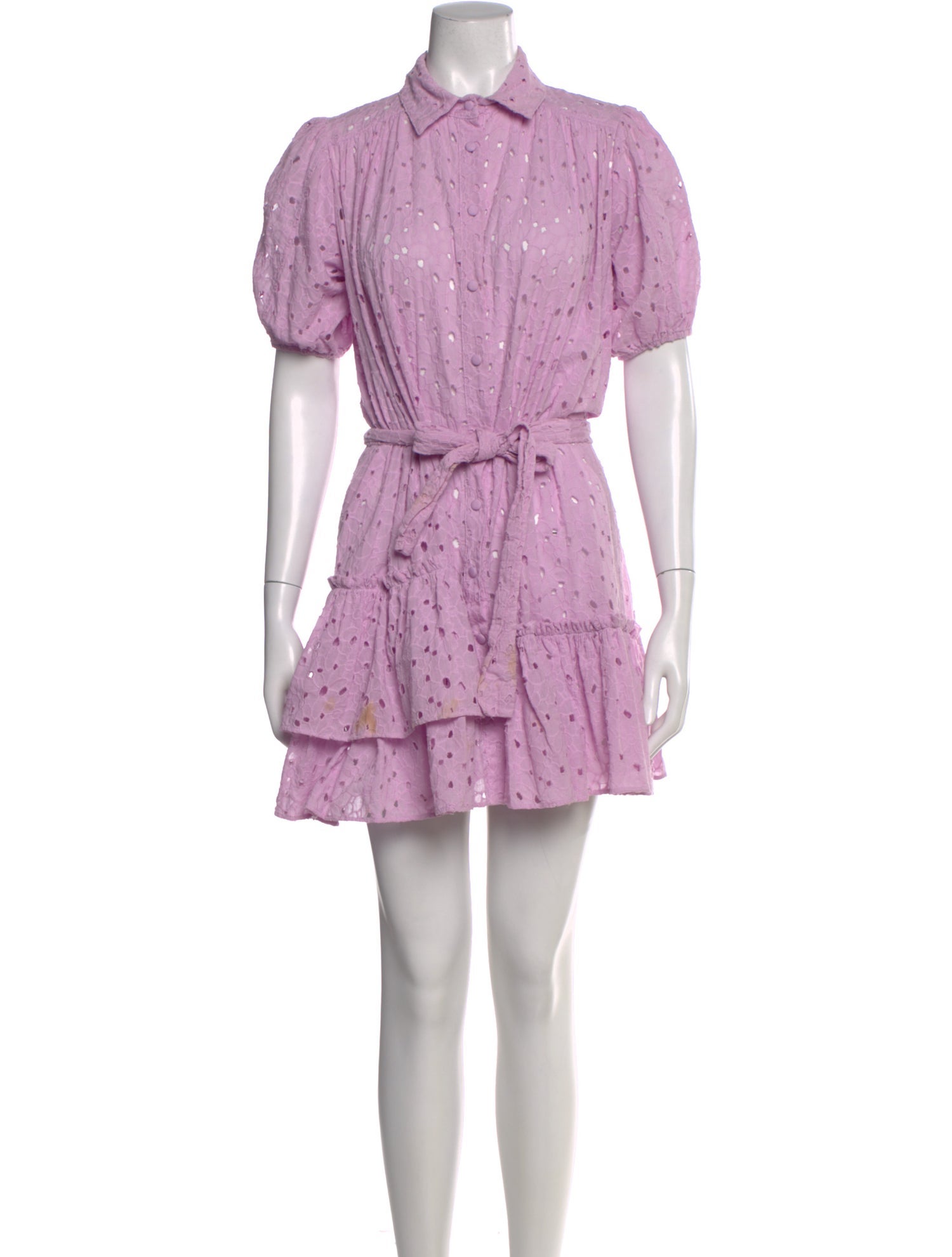 Pop Saint Barth Printed Mini Dress