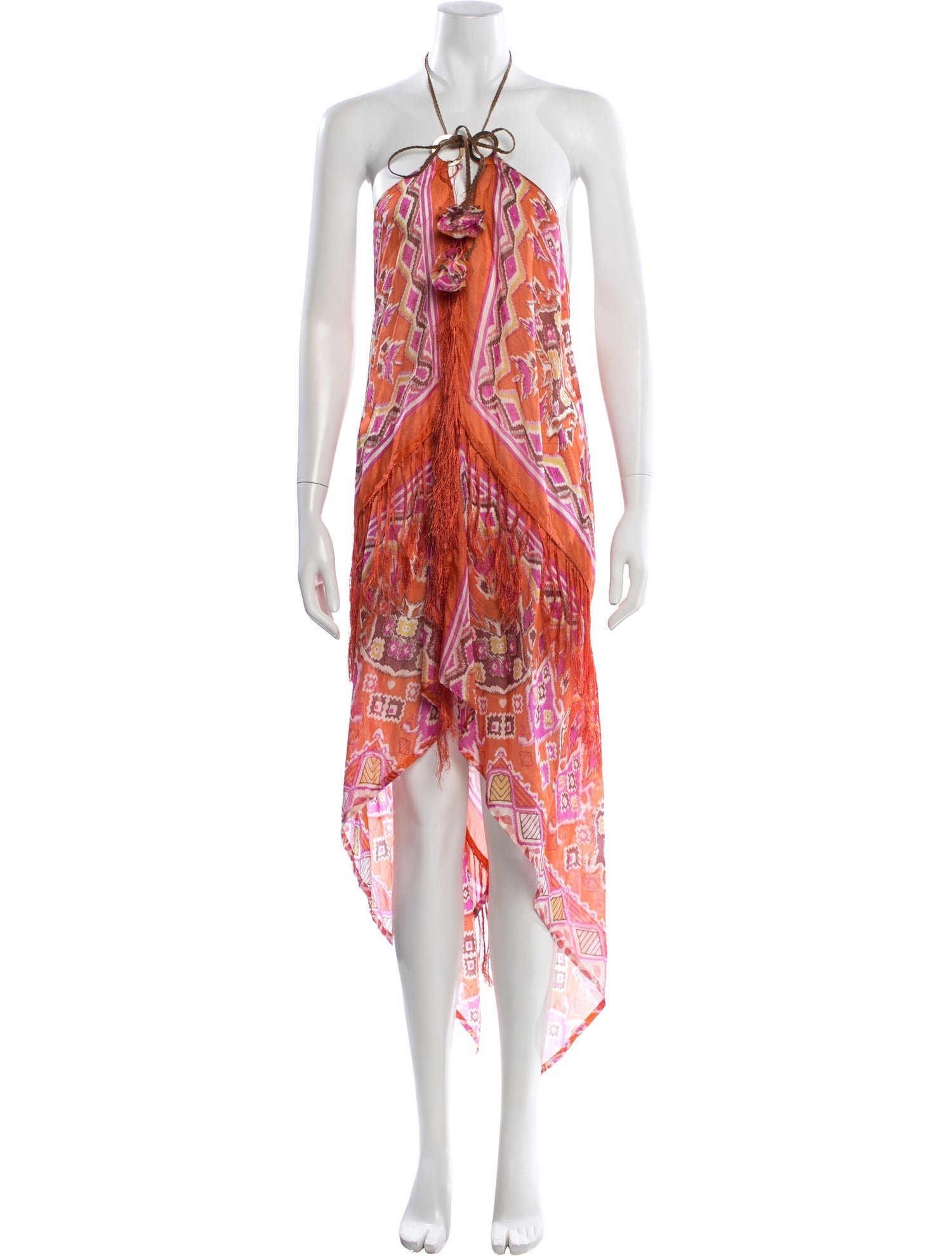 Pop Saint Barth Patterned Cover-Up