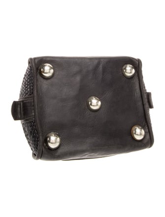 Perez Sanz Leather Top Handle Bag