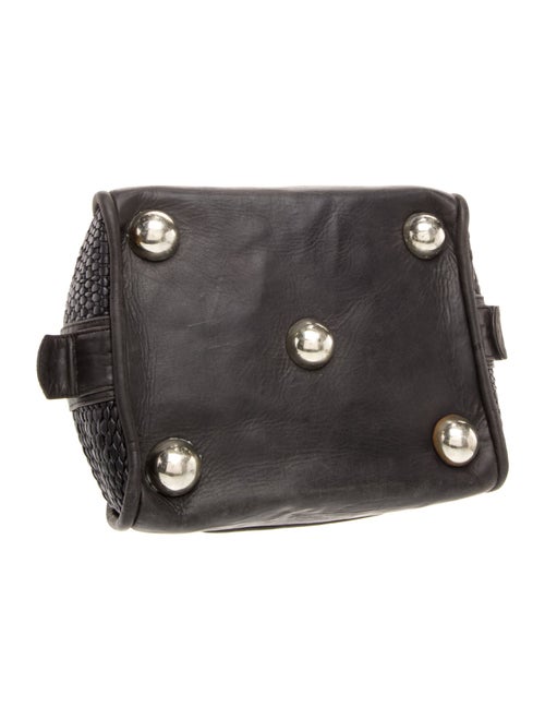 Perez Sanz Leather Top Handle Bag