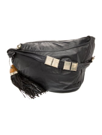 Perez Sanz Leather Shoulder Bag