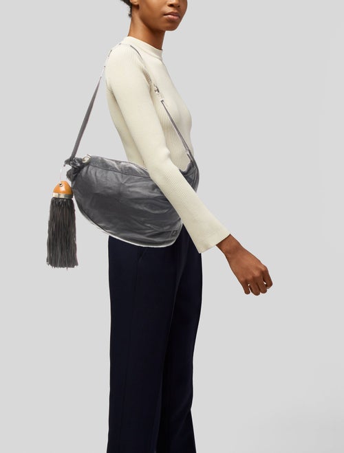 Perez Sanz Leather Shoulder Bag