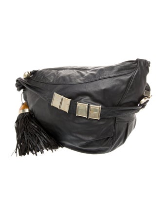 Perez Sanz Leather Shoulder Bag