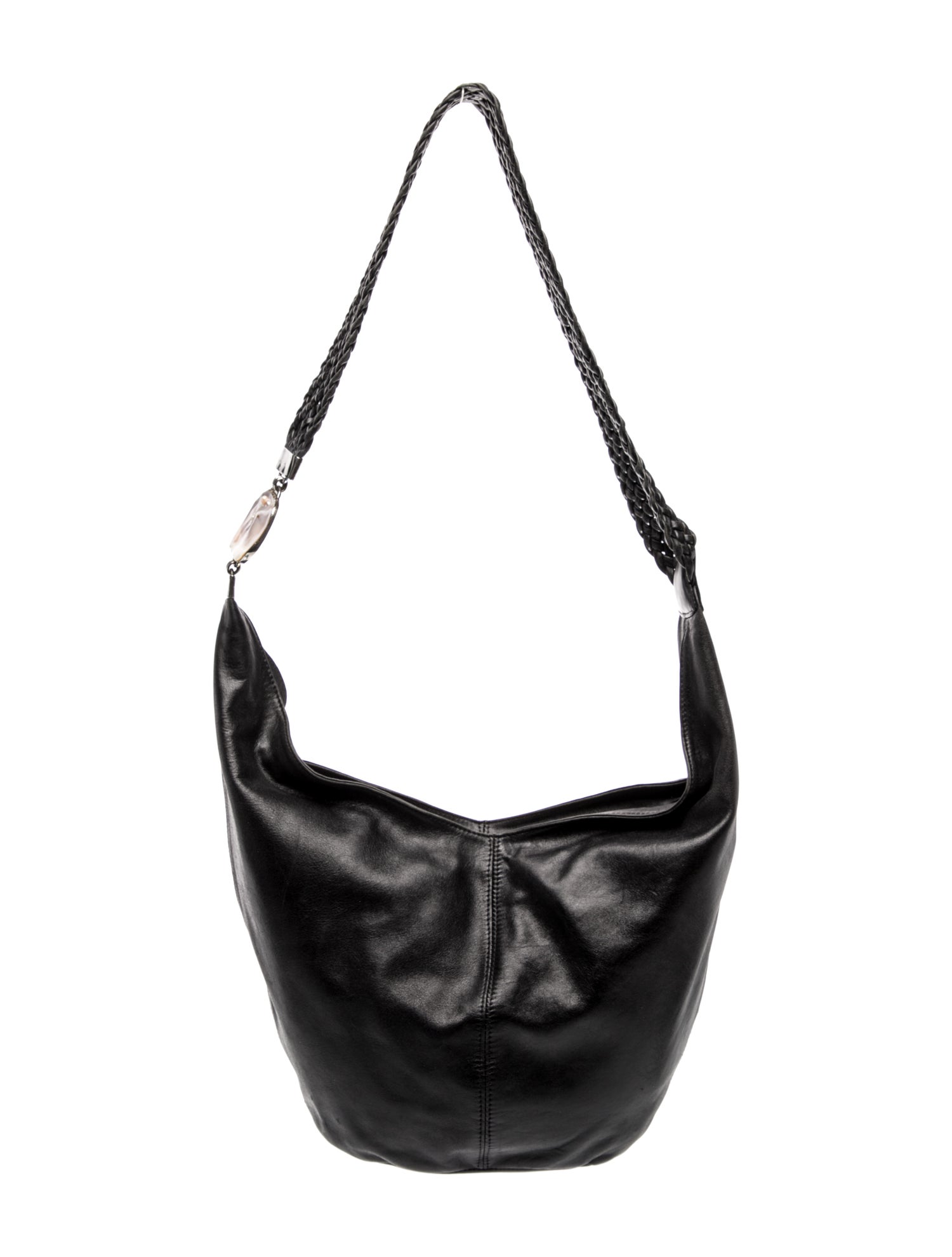 Perez Sanz Leather Shoulder Bag