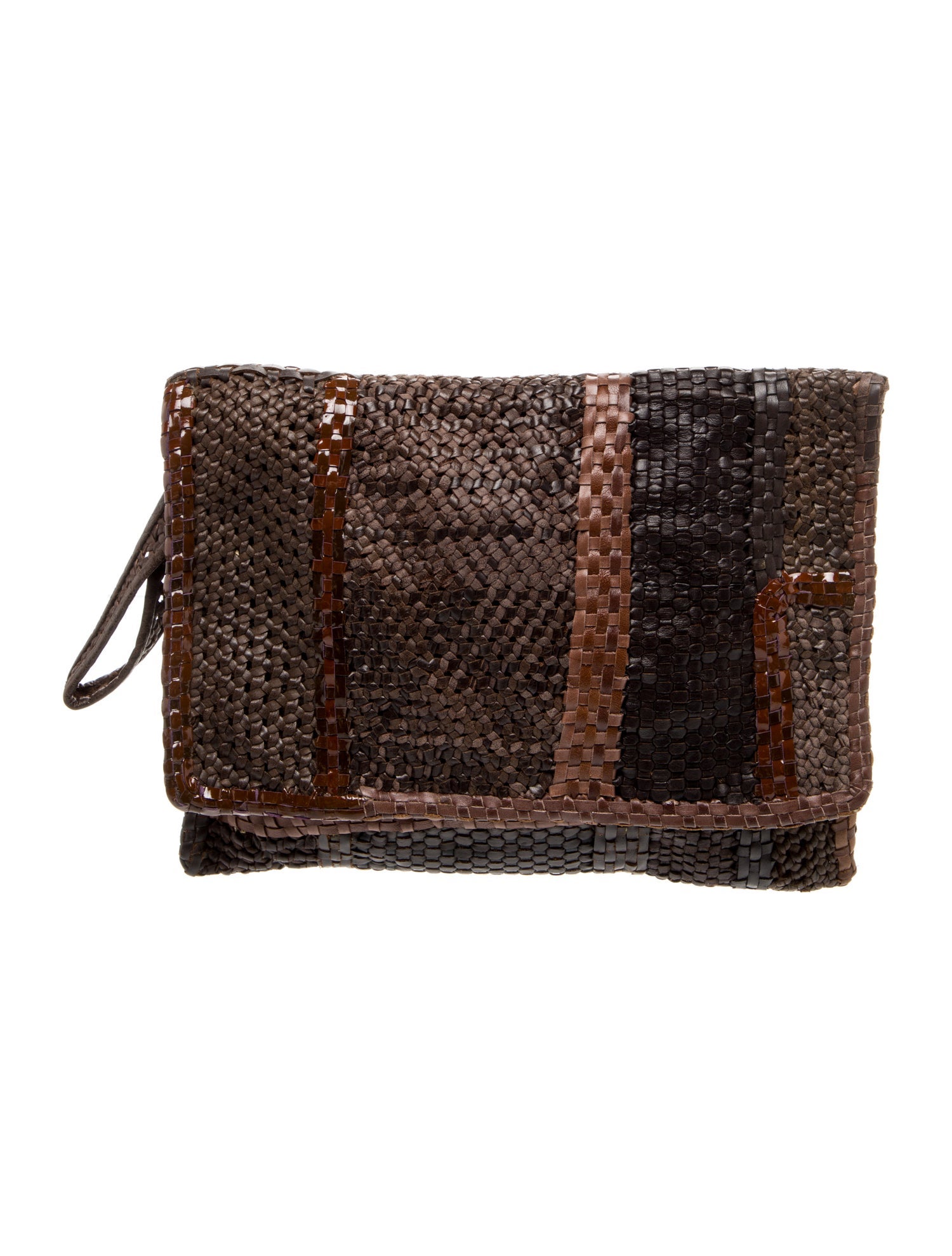 Perez Sanz Leather Clutch