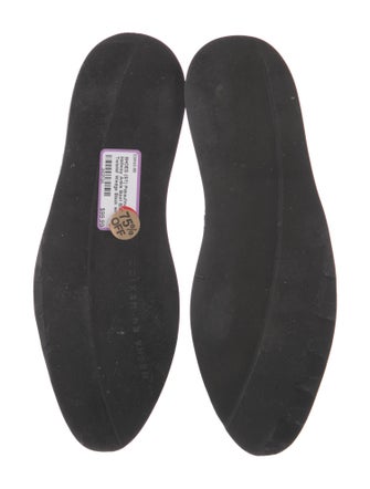 Pskaufman Leather Printed Combat Boots