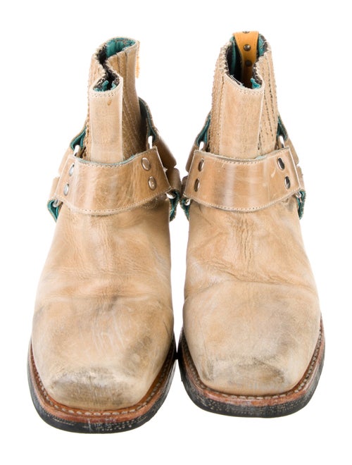 Pskaufman Suede Moto Boots