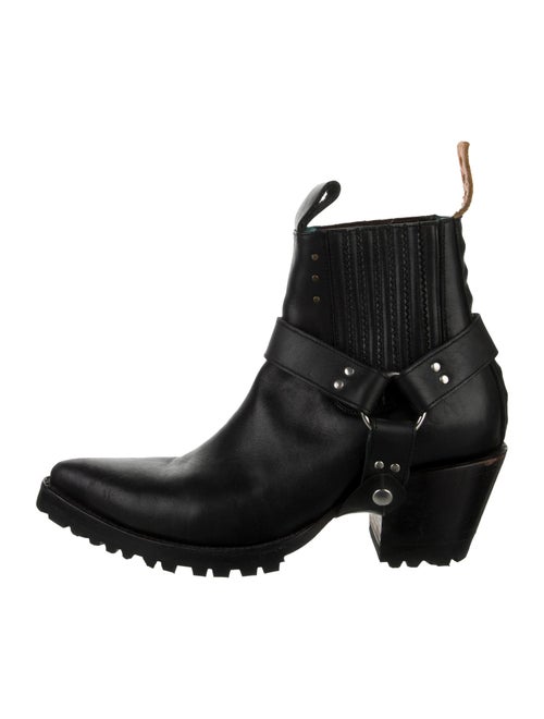 Pskaufman Leather Chelsea Boots