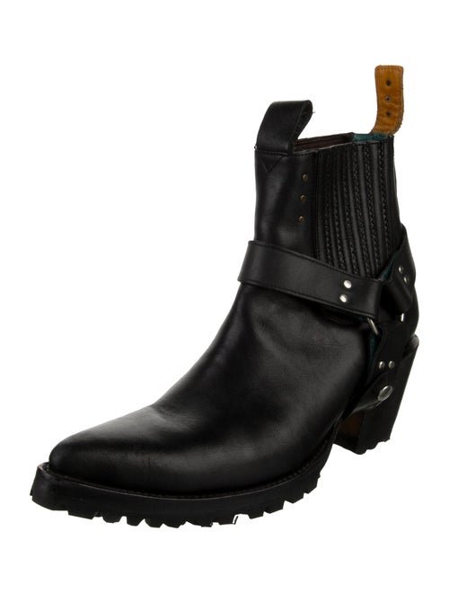 Pskaufman Leather Chelsea Boots