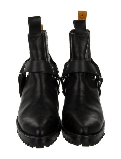 Pskaufman Leather Chelsea Boots