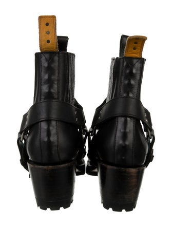 Pskaufman Leather Chelsea Boots