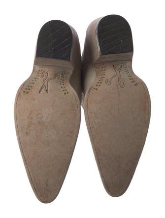 Pskaufman Leather Printed Western Boots