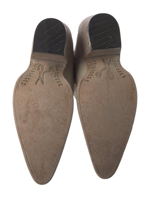 Pskaufman Leather Printed Western Boots