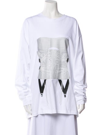 Pushbutton Scoop Neck Mini Dress