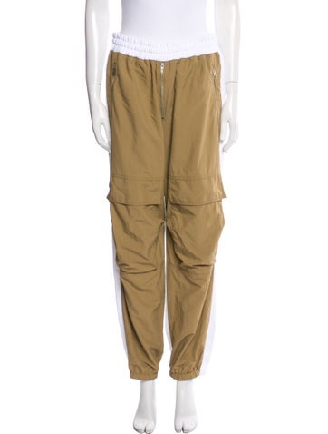 Pushbutton Pants Straight Leg S