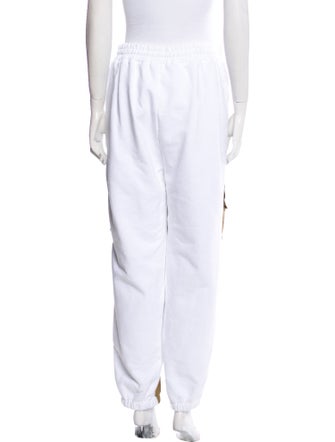 Pushbutton Straight Leg Pants