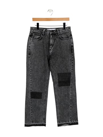 Pushbutton Jeans High-Rise Wide Leg L